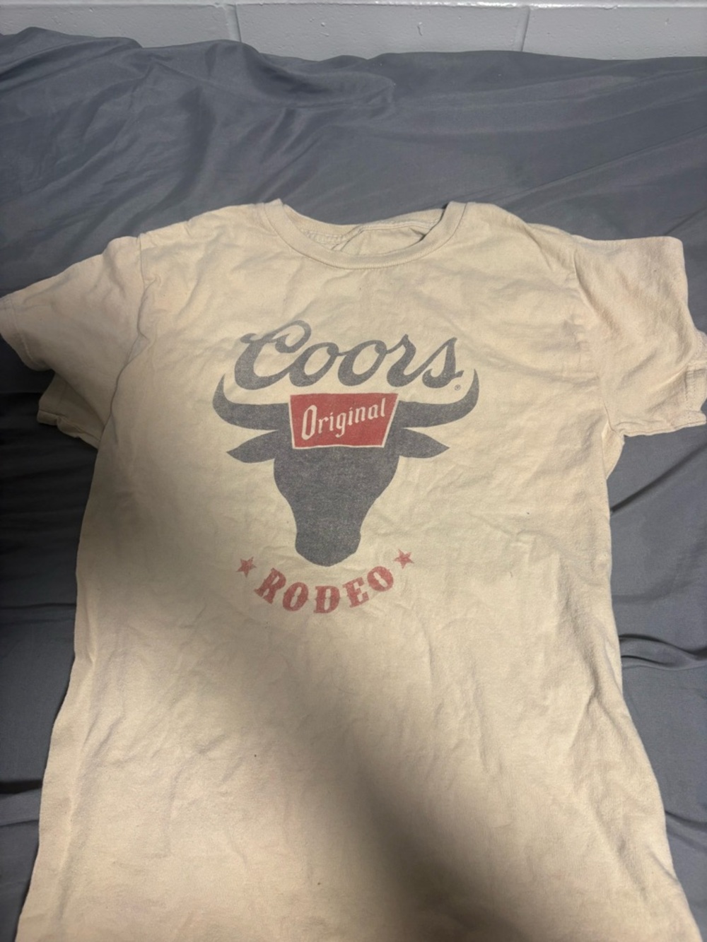 Coors Original Rodeo Cream Graphic Tee